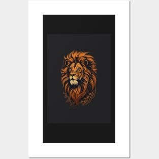 lion Posters and Art